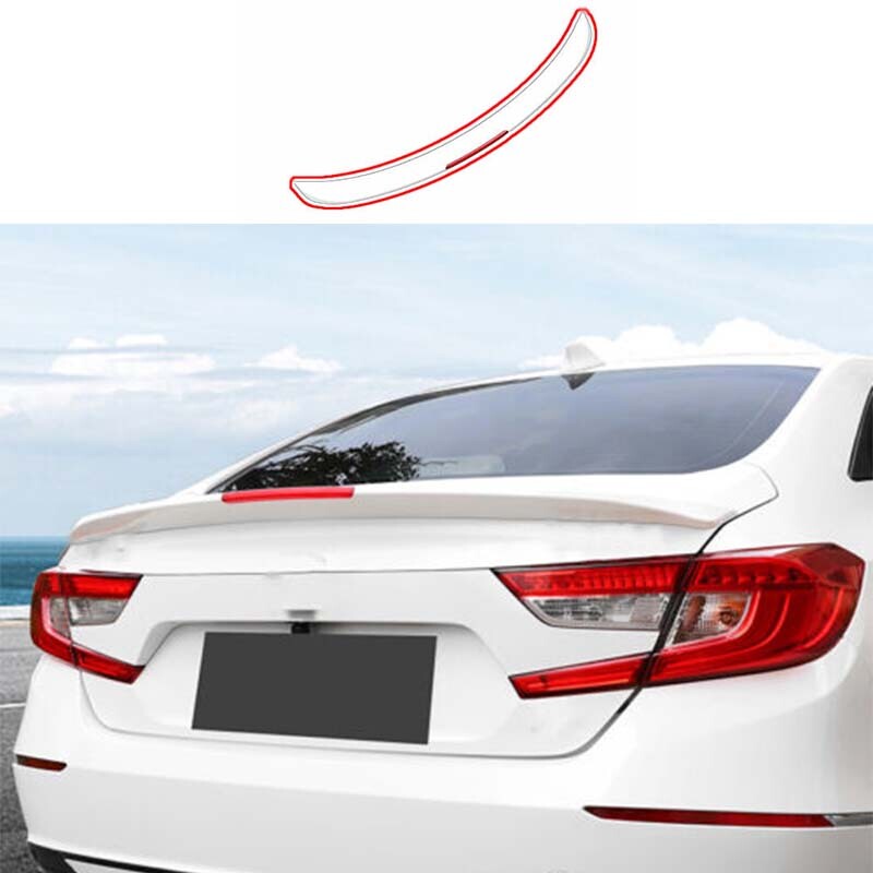 2018-2022 Honda Accord White Rear Spoiler Reflector Wing Flap