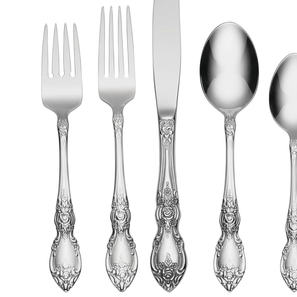 High-End 20-Piece Silverware Set with Heavyweight Design for Luxurious Meals