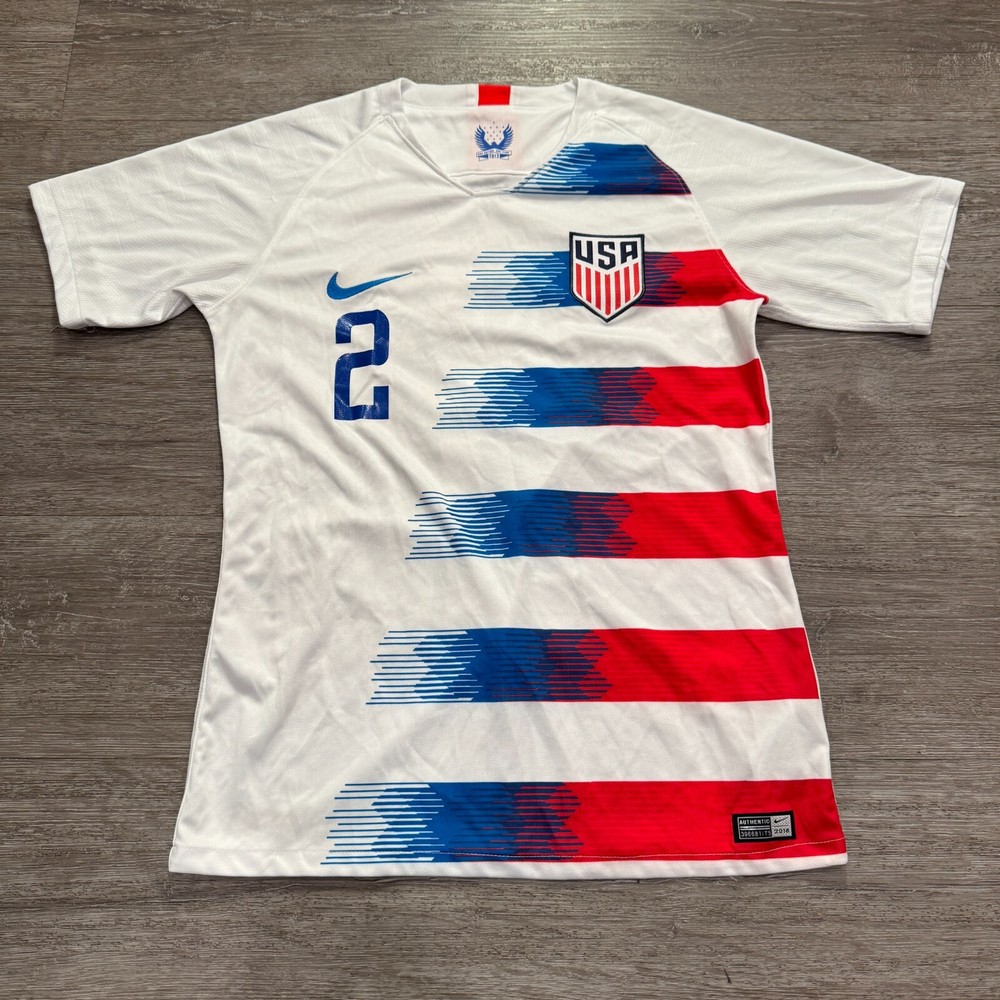 Nike Women's Small USA Soccer Jersey 2 Ertz Adult Outdoor Team Wear