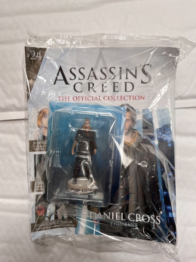 THE ASSASSINS CREED HACHETTE COLLECTION ISSUE 24 - DANIEL CROSS MODEL FIGURINE