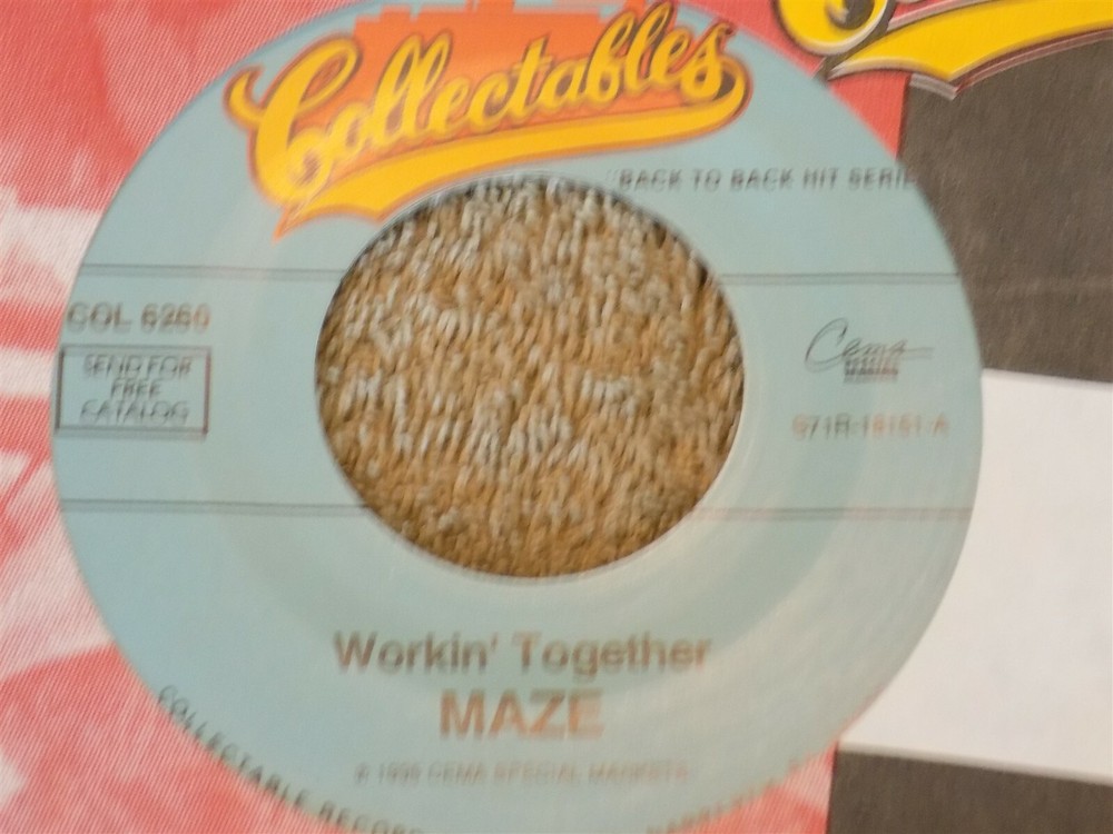MAZE Lady Of Magic / Workin' Together 7