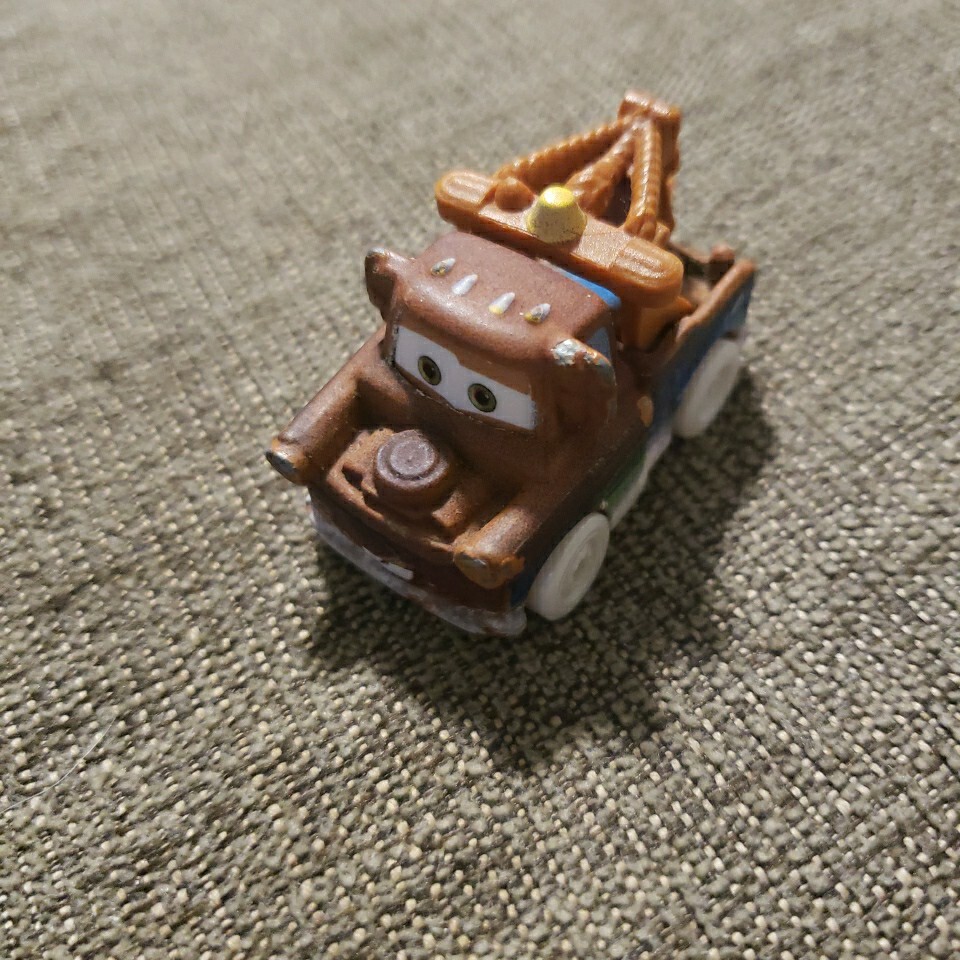 Disney Pixar Cars Mini Racers MATER With Snow Tires Without Packaging Die Cast