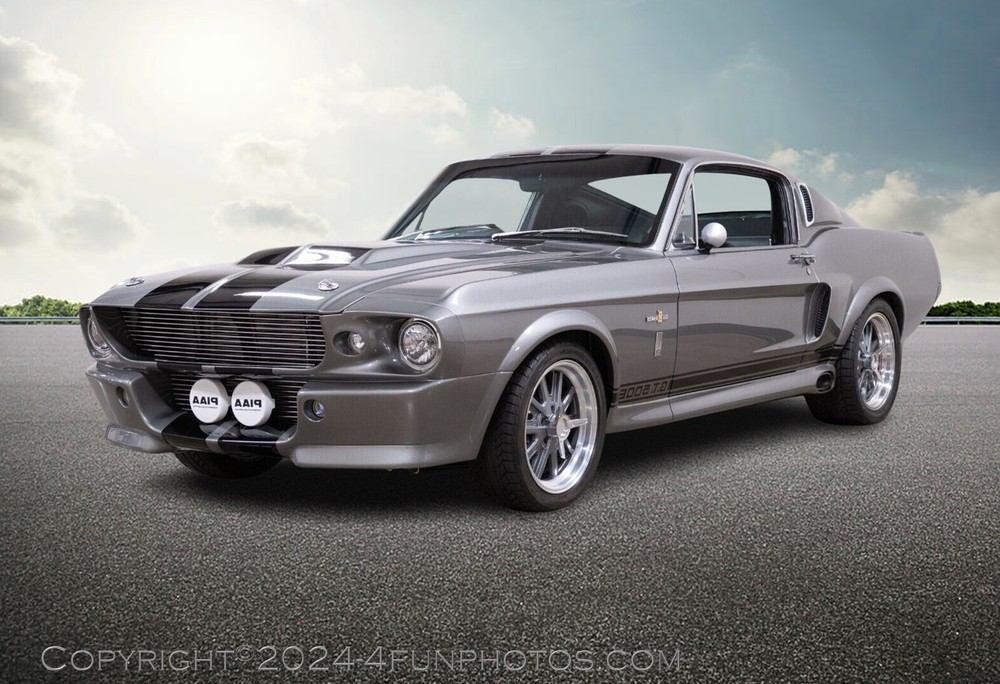 1967 Ford Mustang GT500 Eleanor Poster Sized Premium Photo 13