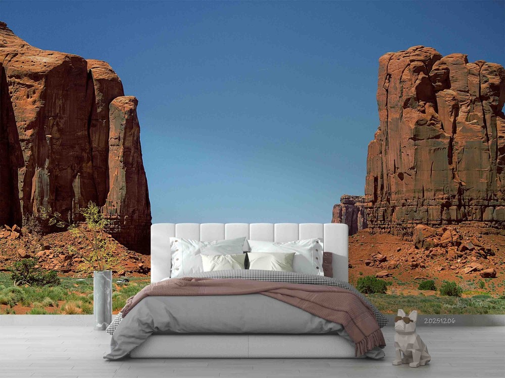 3D Sky Desert Landscape Wall Murals Wallpaper Murals Wall Sticker