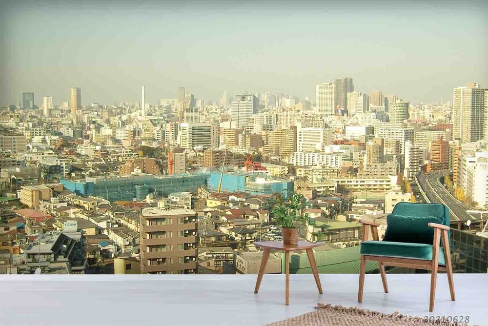 3D City Landscape Wall Murals Wallpaper Murals Wall Sticker 9