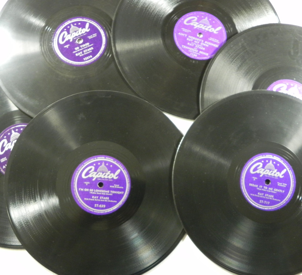 Kay Starr Lot of 6 Capitol 10