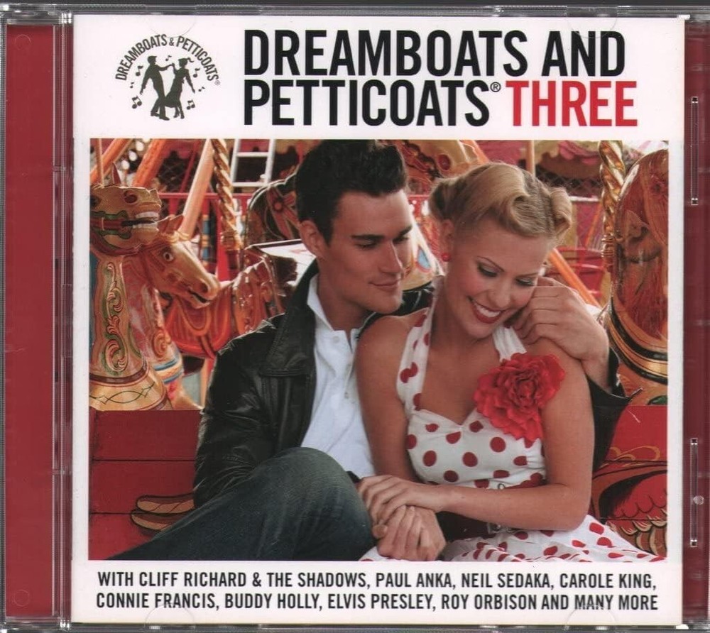 DREAMBOATS AND PETTICOATS THREE - VARIOUS TRACKS ON 2CD ALBUM NEW