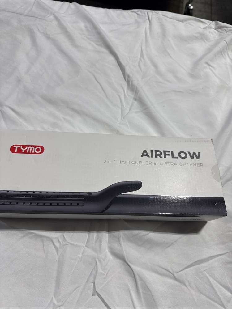 TYMO Airflow 2 In 1 Hair Curling Iron and Straightener 1.25 Inch Curler Wand