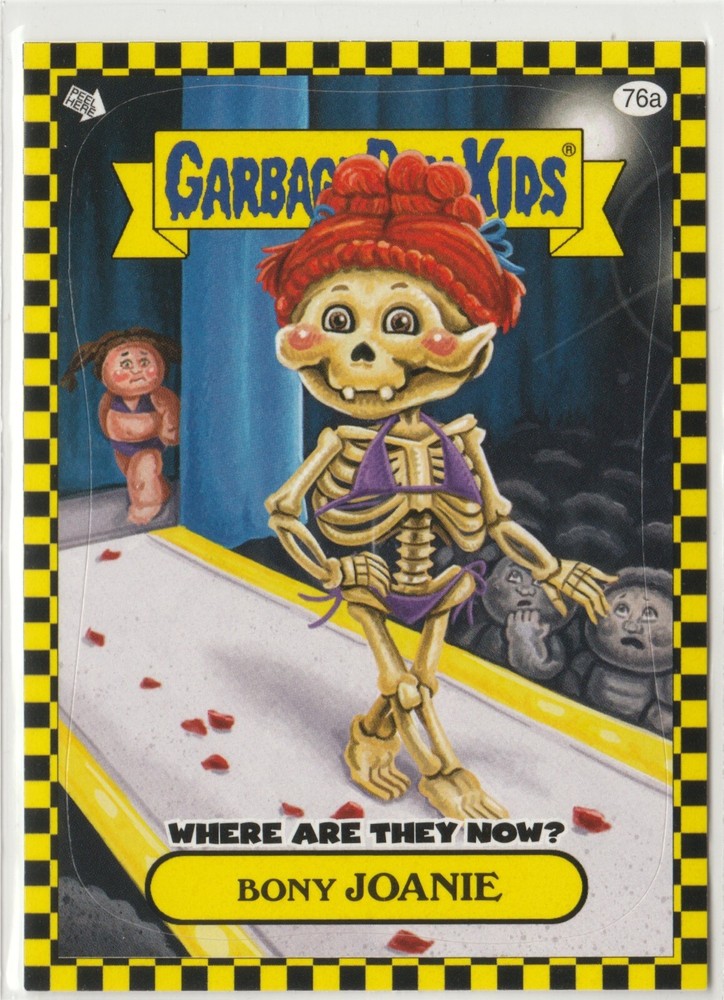 Bony Joanie 76a Garbage Pail Kids GPK 2010 Flashback Series 1 FB1 Card