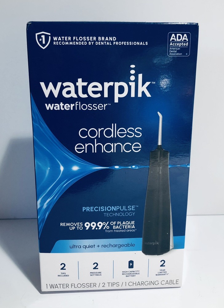 Waterpik WF-21W012 Cordless Enhance Water Flosser Rechargeable New Sealed