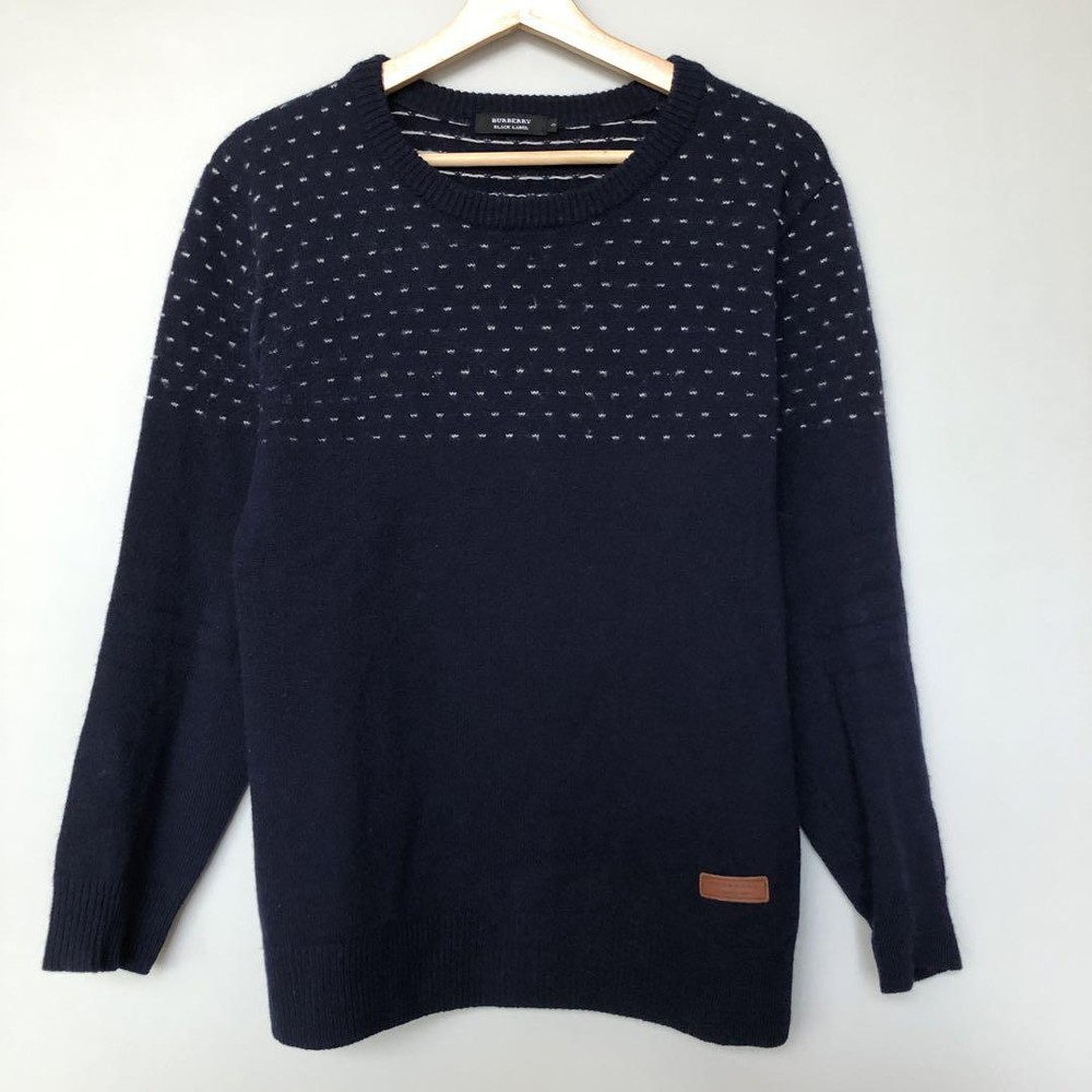 Burberry knit sweater Men's Fashion from Japan