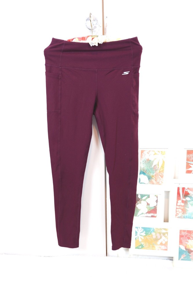 Sketcher Women's Gowalk Hight Waisted Small Legging Activewear Pants with pocket