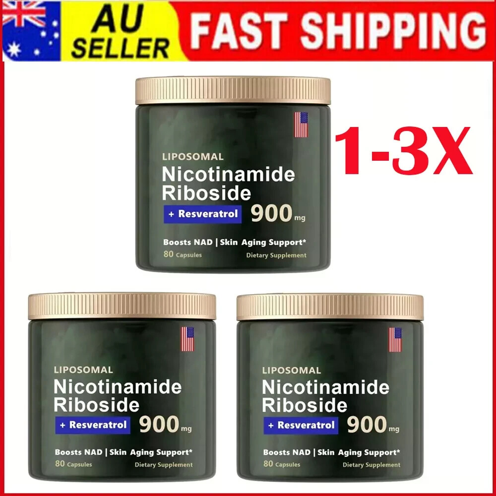 3X NAD+ Supplement for Anti-Aging, Extreme Energy , Focus Nicotinamide Riboside