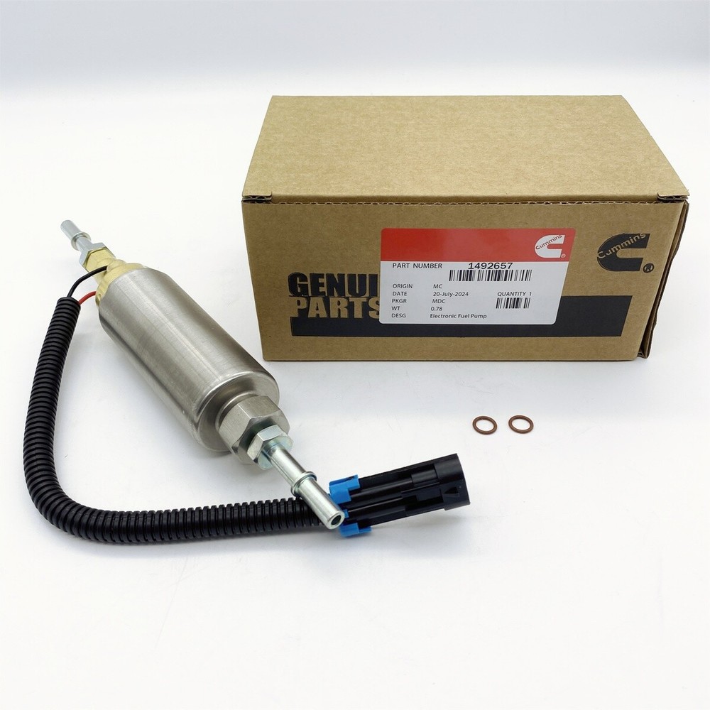 Cummins Onan Generator Fuel Pump 1492657 12V HGJAA HGJAD Series Replacement