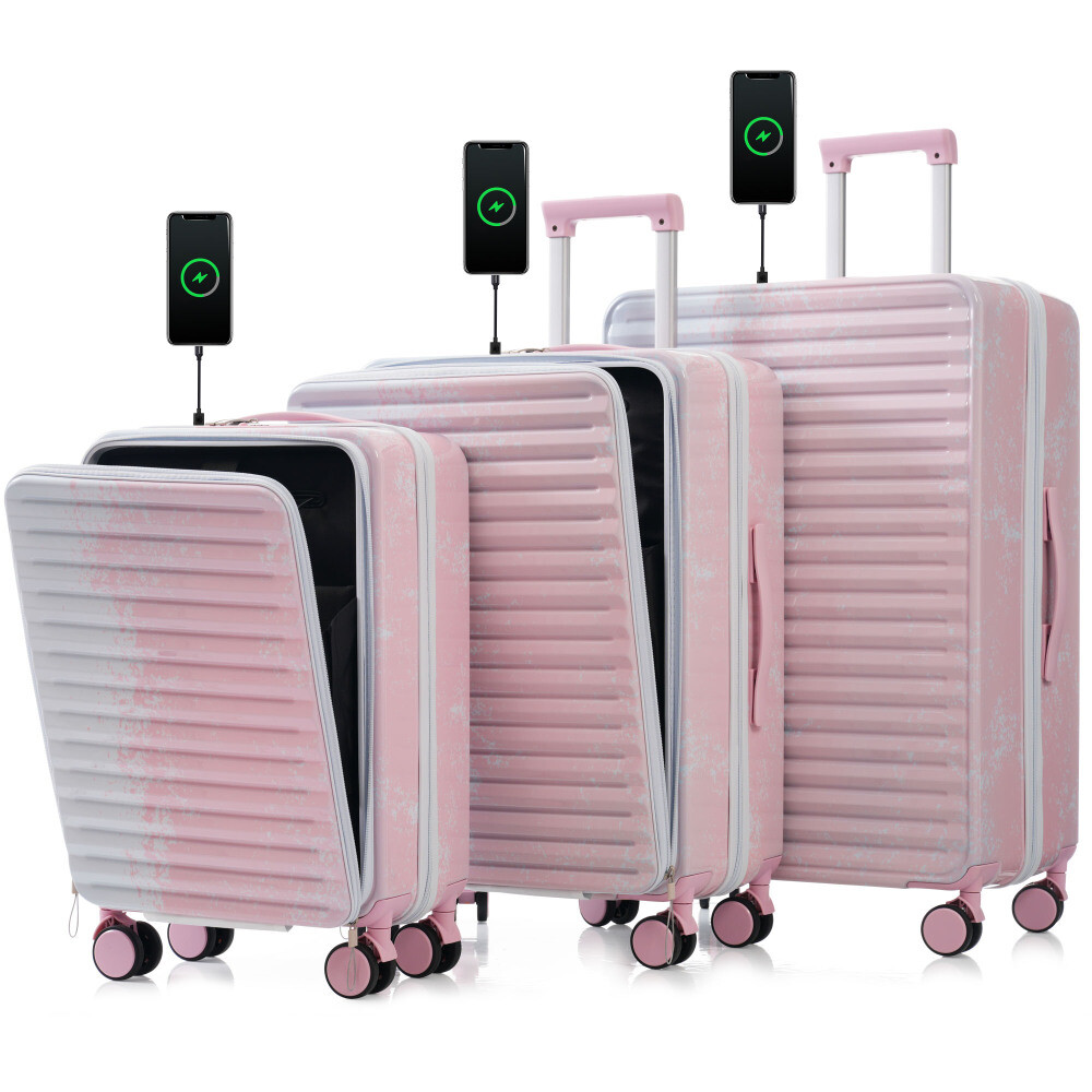 Luggage 3Piece Sets 20/24/28
