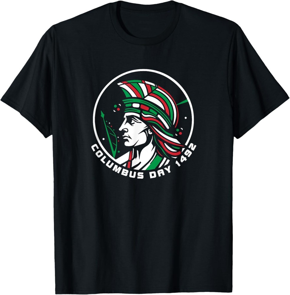NEW LIMITED Save Columbus Day 1492 Italian Pride T-Shirt-image