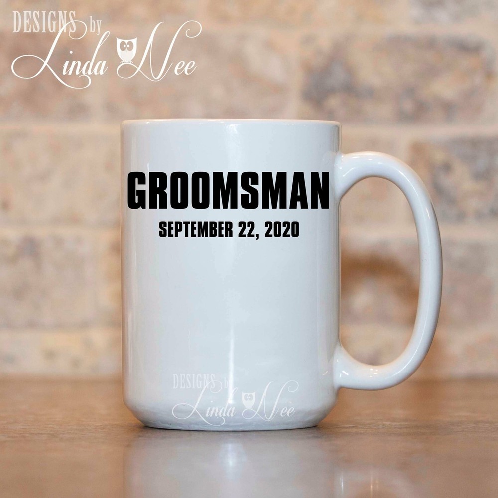 Groomsmen Mug Groomsman Gift Wedding Party Gift Personalized Gift Best Man Gift