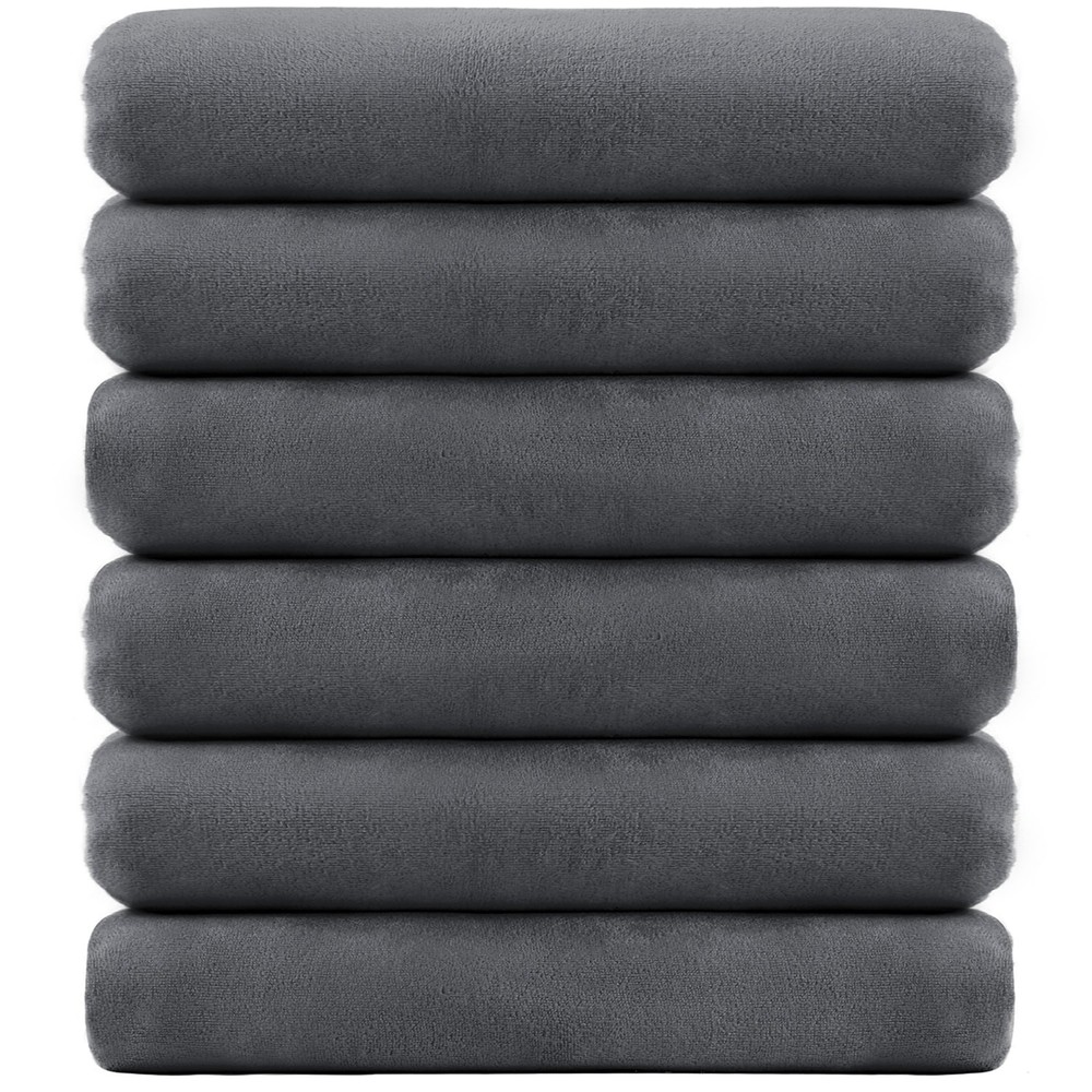 6-Piece Bath Towel Set - 27x55 Inch Soft & Absorbent