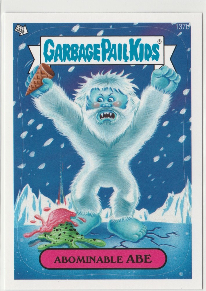 Abominable Abe #137b Garbage Pail Kids GPK 2013 Series 3 BNS3 Brand New