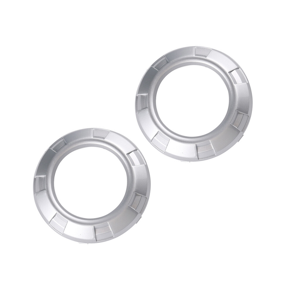 Fit For Mitsubishi Pajero/Montero LH & RH Front Foglight Lamp Silver Cover Frame