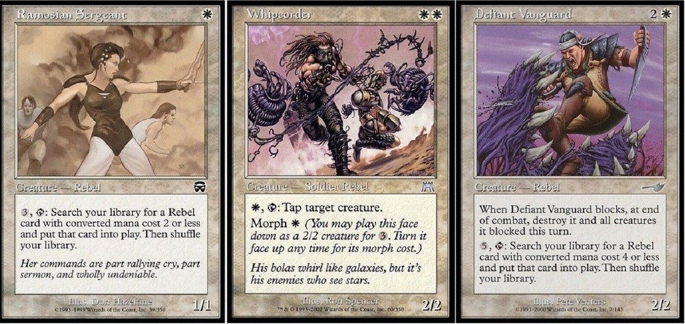 Rebels White Deck Defiant Falcon MTG Magic Gathering 60 Cards