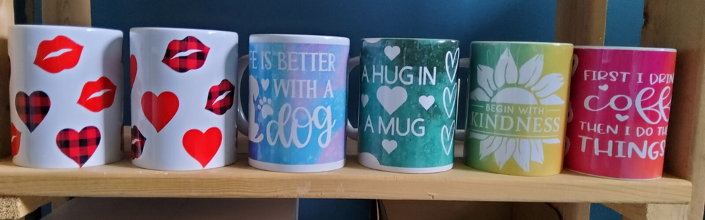 Stylish 15 oz Decorative Coffee Mug in Multiple Designs