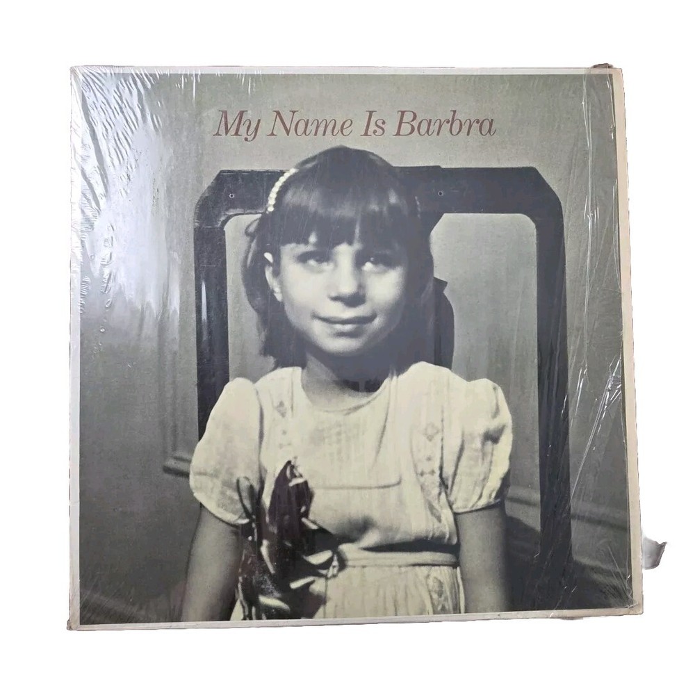 Barbra Streisand My Name is Barbara Vinyl Record LP Columbia Records