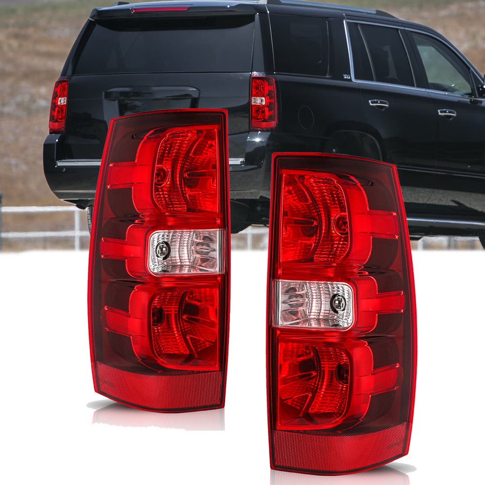 Tail Light For 2007-2014 Chevy Tahoe Suburban 1500 2500 Brake Lamp Left+Right