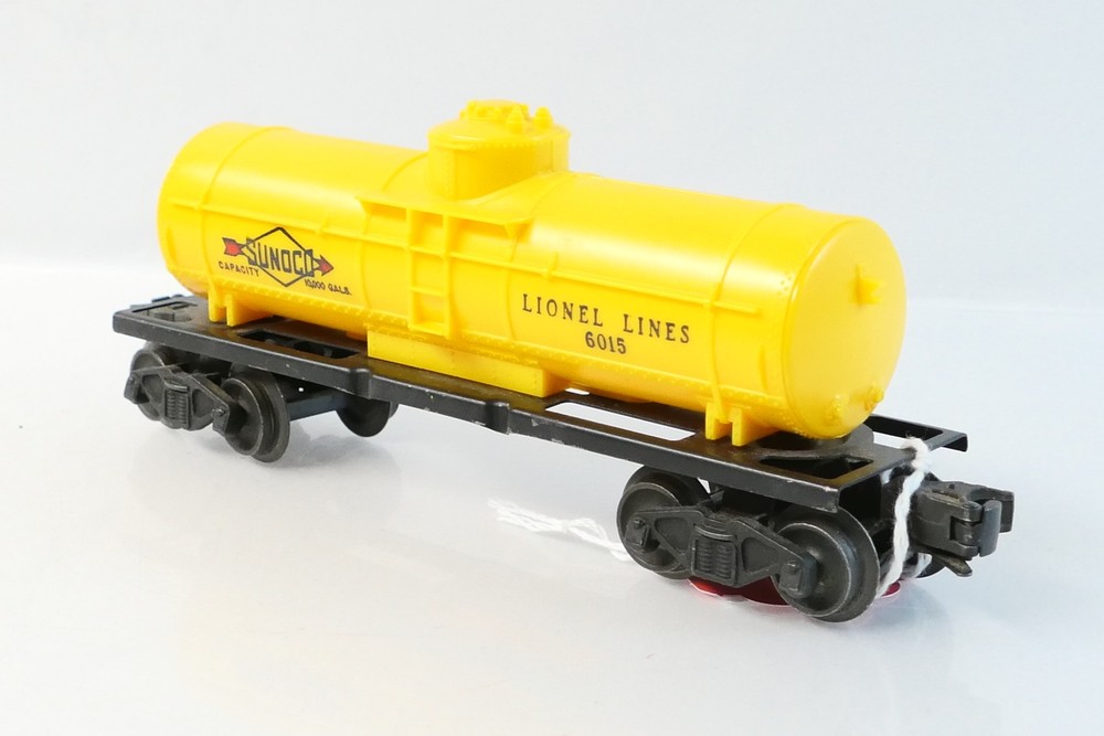 🚂Lionel 6015 O Scale Tanker Sunoco 1-D Car Painted (No Box)🚂
