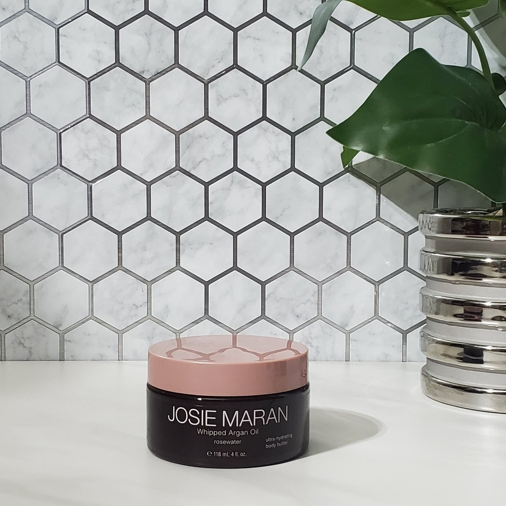 Josie Maran Whipped Argan Oil Rosewater Body Butter 4 oz Ultra Hydrating Sealed
