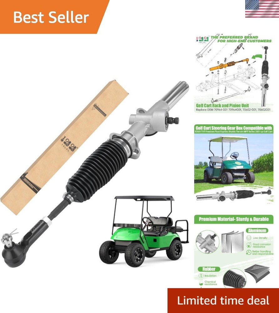 EZGO TXT Steering Gear Box Assembly 2001-Up - Durable OEM Replacement Part