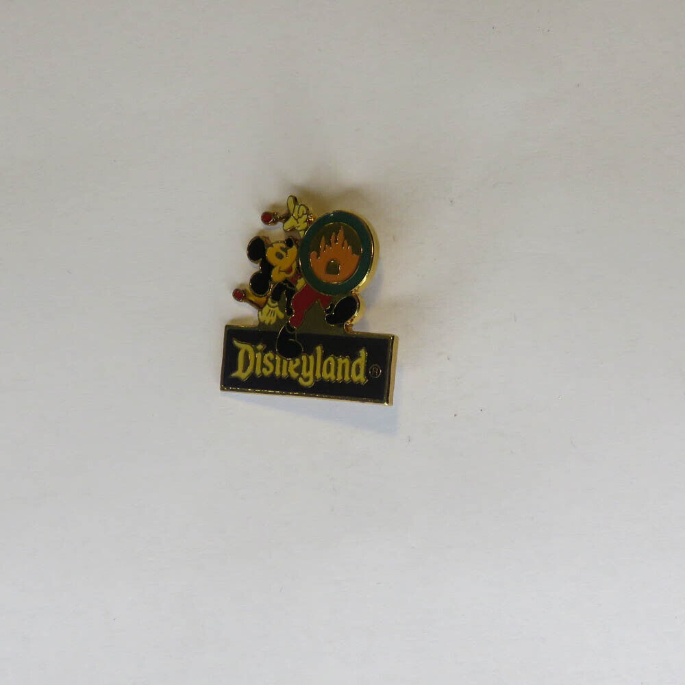 Disney  '86  Looks Like We Started Something Mickey Beating Drum Pin