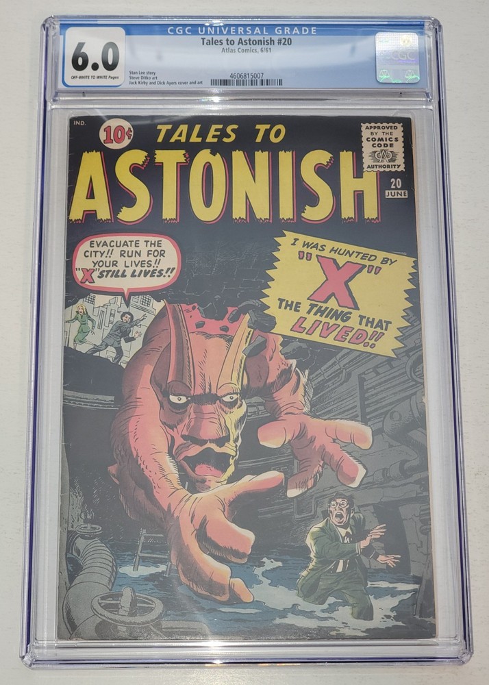 TALES to ASTONISH #20 CGC 6.0 