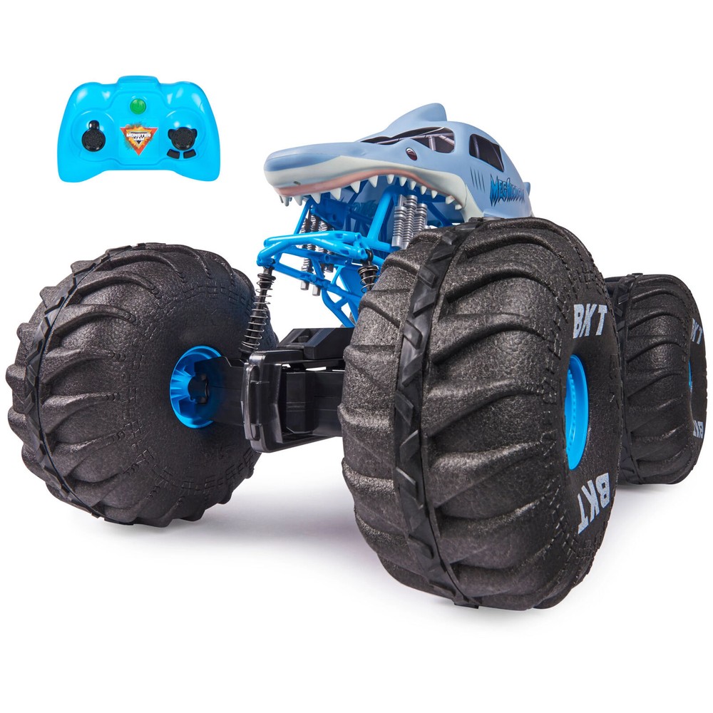 Monster Jam Mega Megalodon 1:6 Monster Truck - Black/Blue (18992)