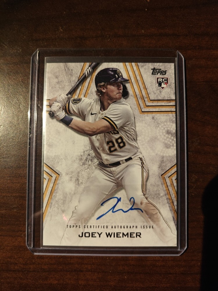 2023 Topps Update Series - Baseball Stars Autographs #BSA-JWI Joey Wiemer AU, RC