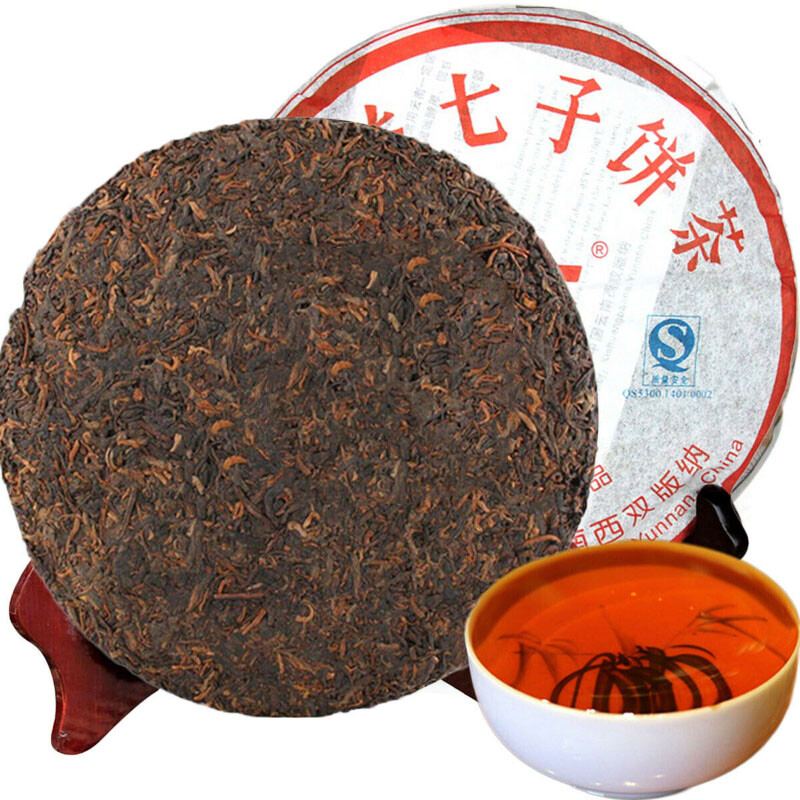 Ripe Puer Tea 357g/12.59oz tea Pu Erh Tea Organic Black Tea Weight Loss Healthy