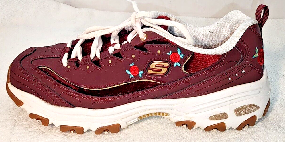 Skechers D-Lites  Sneakers Rose Bloom Women's Size 9.5