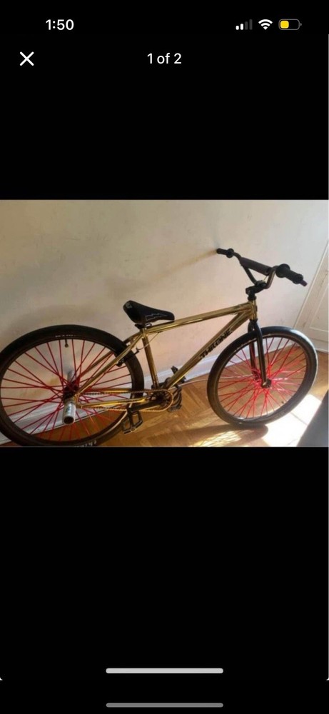 Throne Cycles The Goon 29 In BMX Bike Gold