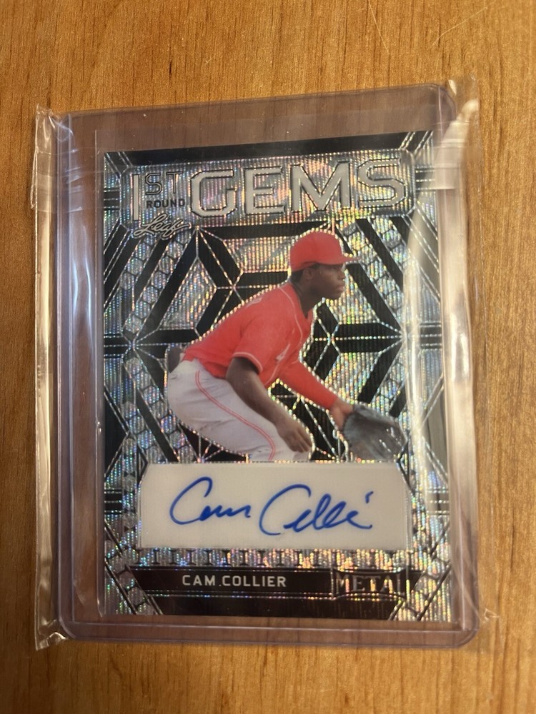2022 Leaf Metal 1st Round Gems RG-CC1 Cam Collier RC Auto /3