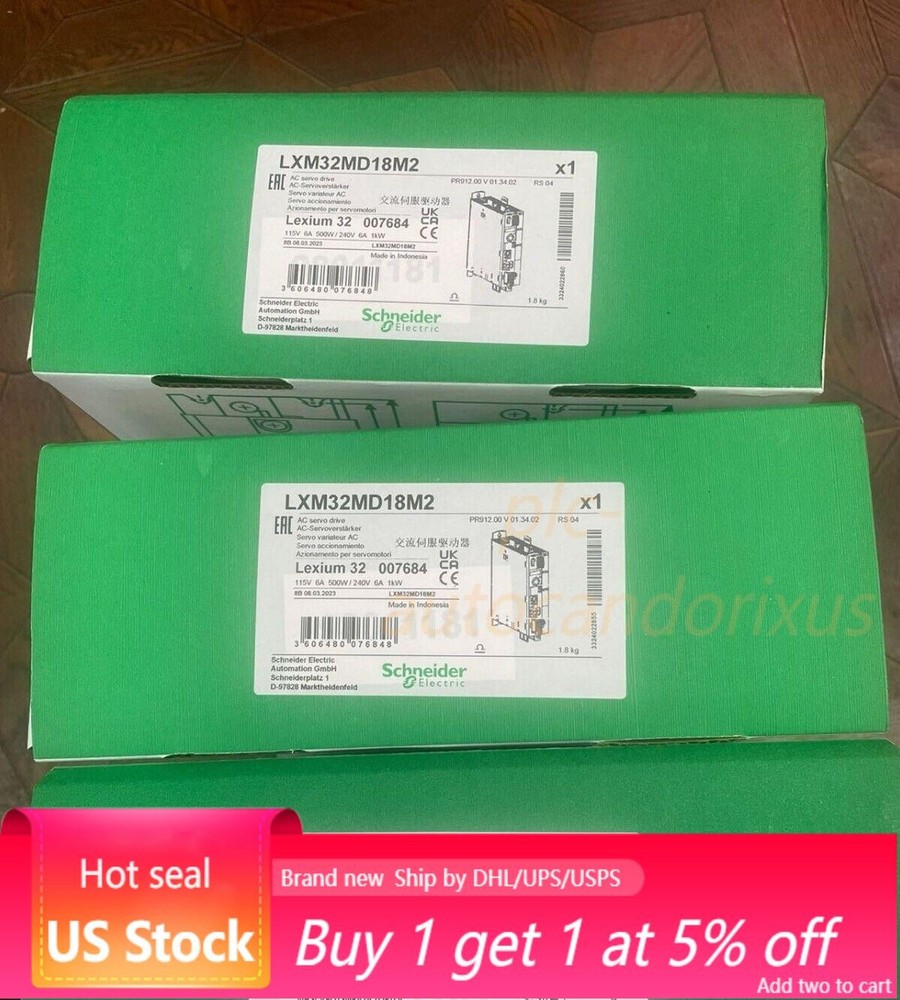 LXM32MD18M2 servo controller, fast shipping,  US Free TAX