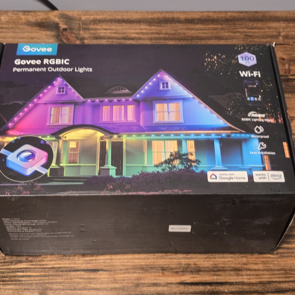Govee H705A 100ft Smart RGBIC Outdoor Lights