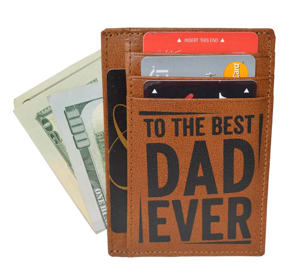 Personalized Bifold Wallet for Dad - Perfect Father's Day Gift from Daughter or Son  -image