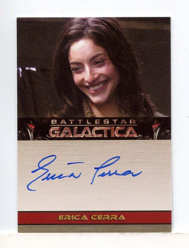 Battlestar Galactica Season Two Erica Cerra Autograph Card