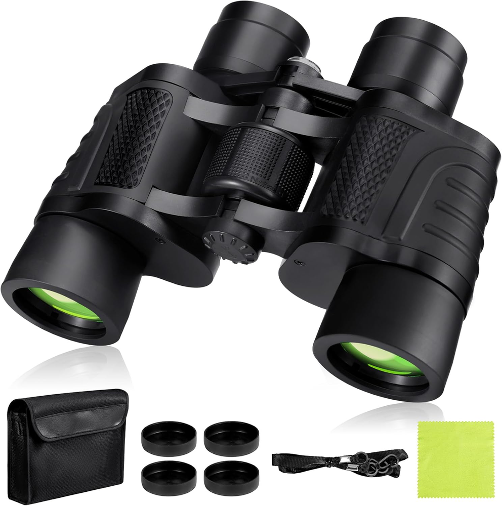 High Powered Waterproof 12x25 Binoculars for Bird Watching, Hiking, Hunting