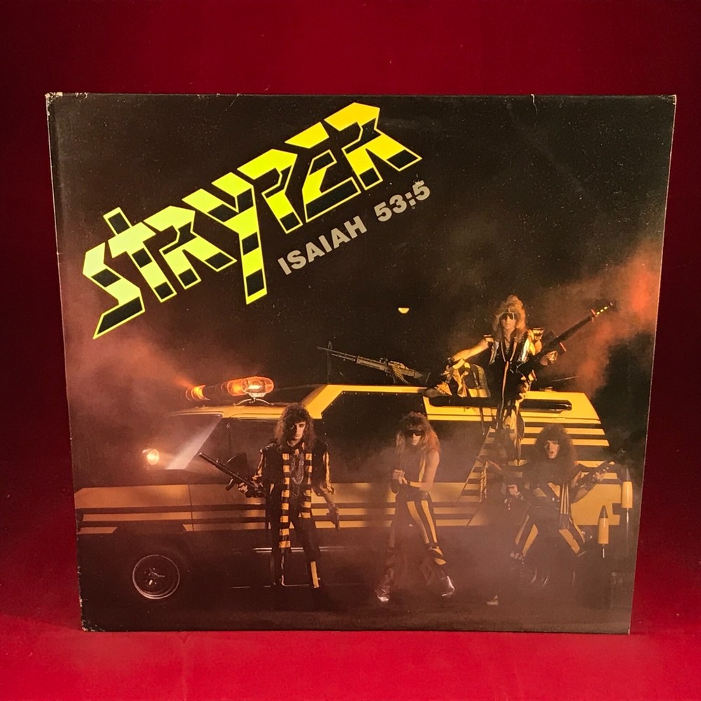 STRYPER Soldiers Under Command 1985 Dutch vinyl LP Michael Sweet, original A