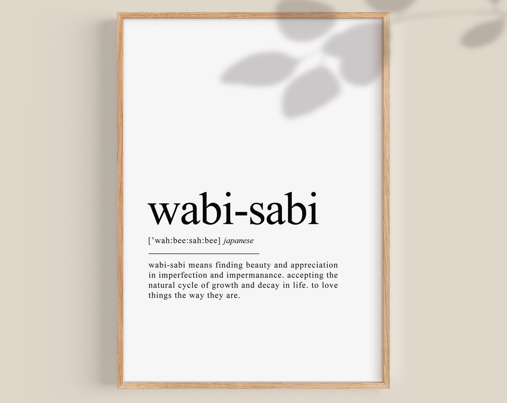 Wabi Sabi Japanese Definitions Wall Art Wabisabi Motivating Japanese Prints