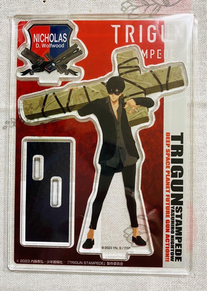 TRIGUN Acrylic stand Wolfwood Anime character Animation