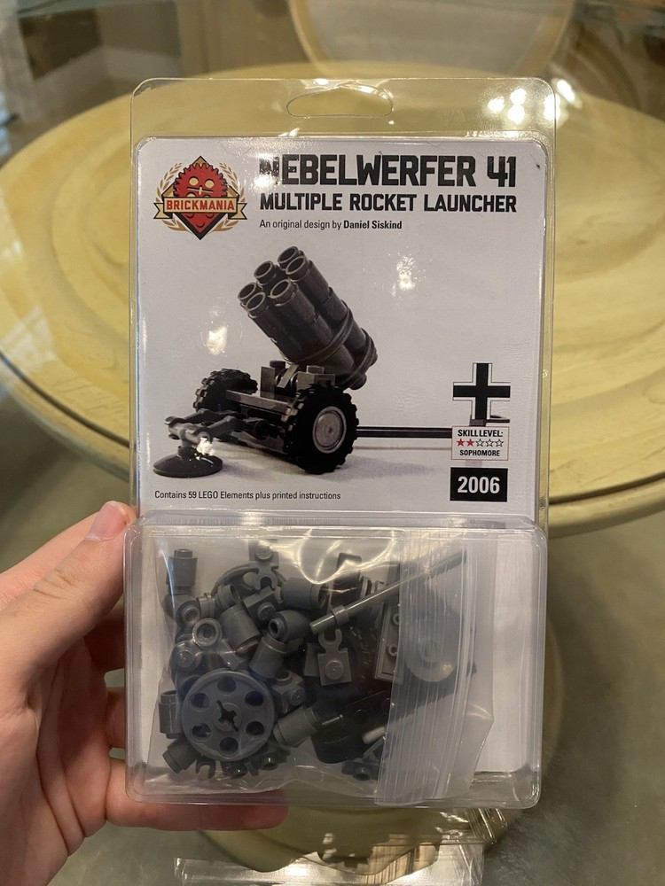 Lego Brickmaina Nebelwerfer 41 Multiple Rocket Launcher
