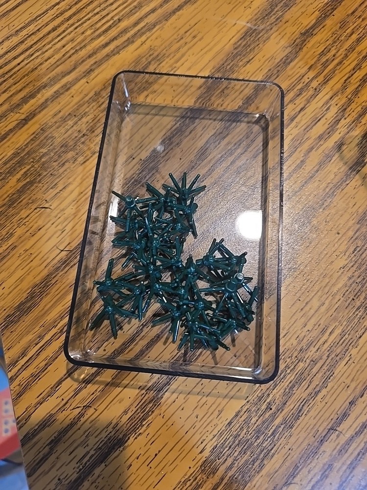 Lego Dark Green Plant Flower Stem 25-Piece Building Set