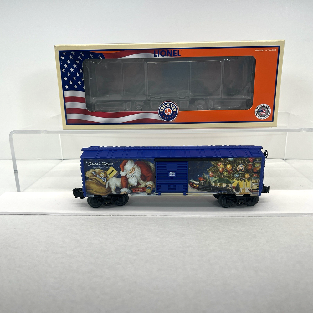 Lionel O Gauge Thomas Santa’s Helper Boxcar 6-82678 Angela Trotta Christmas NEW